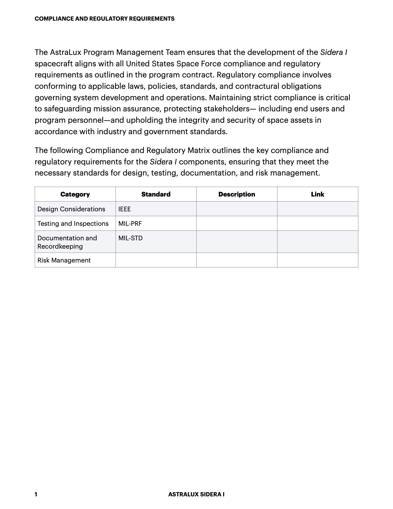 Compliance Requirement 2